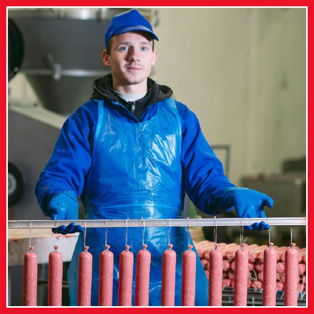 Đóng gói xúc xích tại nga