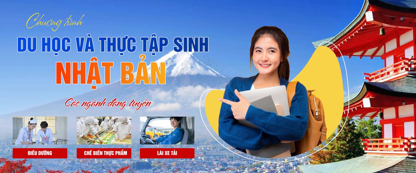 banner du học nhật